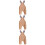 3Pièces Tenues Photo - Bébé Khaki Usage Cérémonies 8