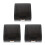 3Pièces Cache-Prises Électriques 90 Transparent Protection Intérieur 4