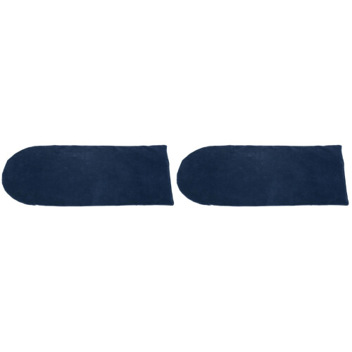 2Pièces Housse Violon Bleu Suède Épaisse Protectrice Durable 1