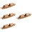 4St Chocolade 3D Puzzels Zeilboot Decoratieve Bouwset 9