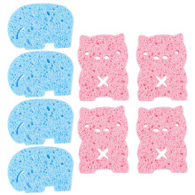 16Pièces Éponges De Bain Douces Assorties Pour Douche Usage