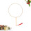 3Pièces Éventails Blancs DIY Bois Multicolores Créatifs Pour Enfants 10