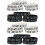 20Pièces Bracelets Poignet Silicone Pour Notes 8