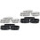 20Pièces Bracelets Poignet Silicone Pour Notes 7