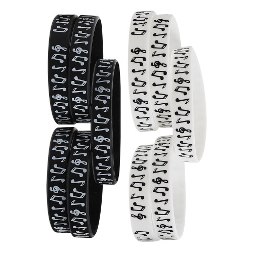 20Pièces Bracelets Poignet Silicone Pour Notes 2