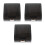 3Pièces Cache-Prises Électriques 90 Transparent Protection Intérieur 5