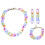 2Ensembles Ensemble Colorés Bracelet Boucles 1