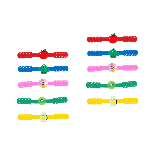 40Pièces Crochet Masque Pour Enfants Simple Durable 1