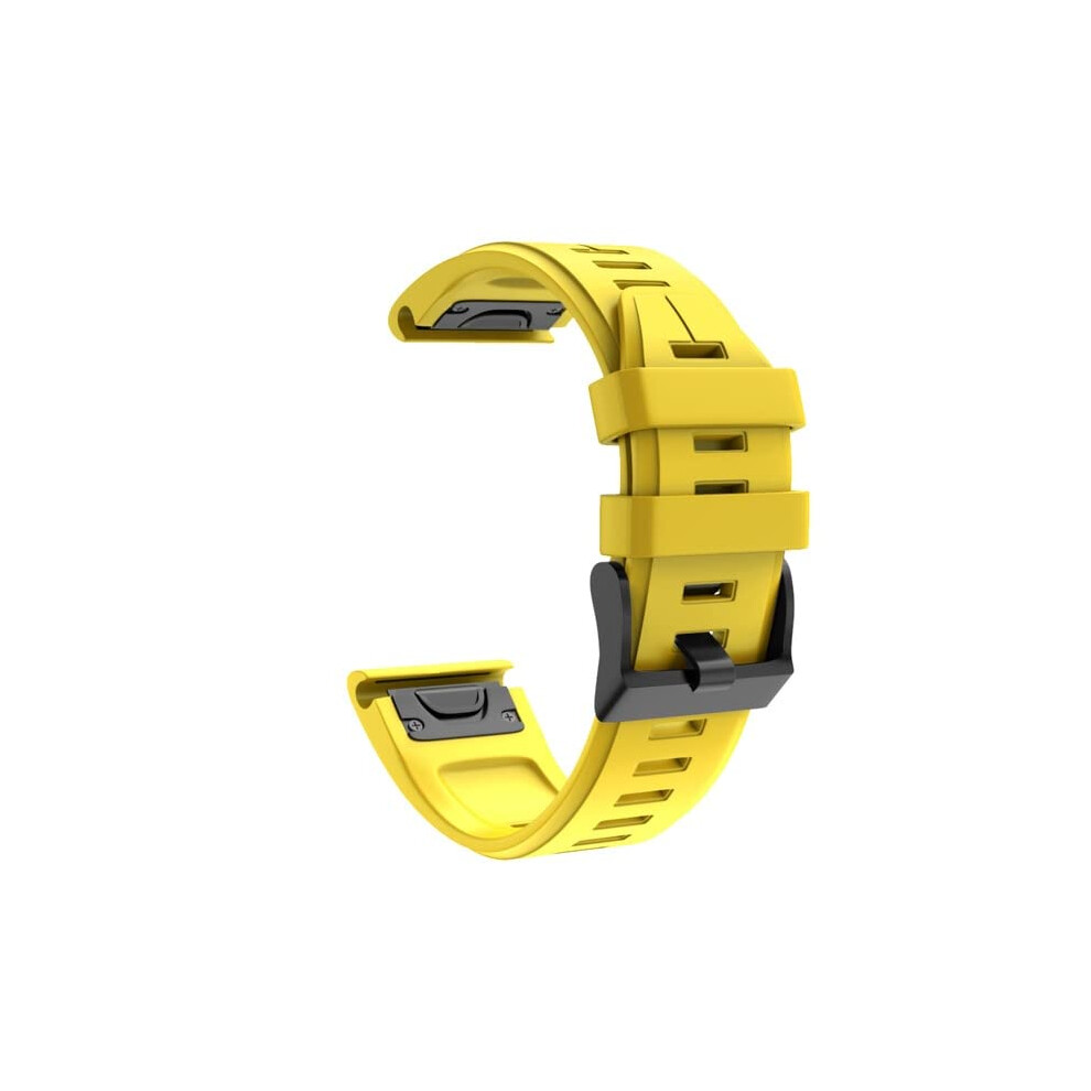 26Mm Silicone Replacement Watch Band Strap For Garmin Fenix 7X 6X 5X Plus Enduro Tactix Delta Secure Fit 9099447339171