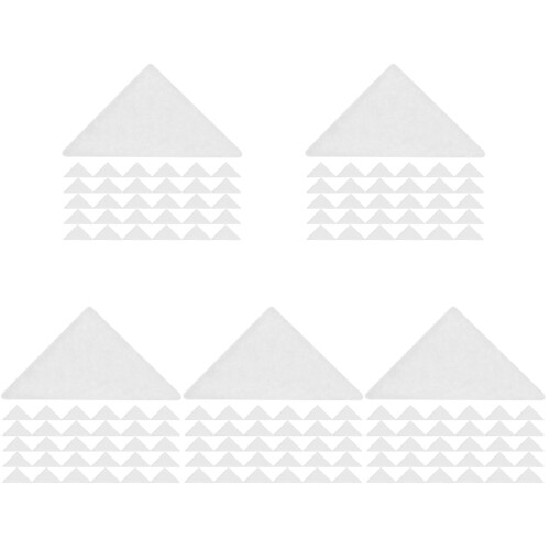 600Pièces Supports De En PVC Pour , Inserts Adhésifs 1