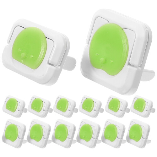 120Pcs Plastic Outlet Plug Covers Baby Proof Socket Protectors Green