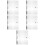 5Pcs Clear Plastic B5 Loose-Leaf Notebook Shell for Study and Office 7
