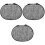3Pièces Sac De Rangement Pour Électronique Eva Compact Et Étanche 5