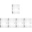 5Pcs Clear Plastic B5 Loose-Leaf Notebook Shell for Study and Office 5