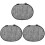 3Pièces Sac De Rangement Pour Électronique Eva Compact Et Étanche 4