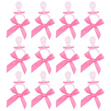 60Pièces Sucettes Bébé Rose Accessoires Décor Bébé