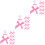 60Pièces Sucettes Bébé Rose Accessoires Décor Bébé 6