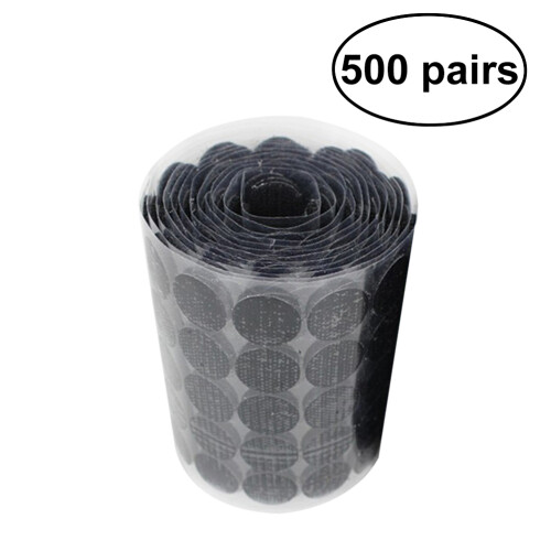 1000Paires Rubans Adhésifs Ronds Usage Accroche Sûr Durable