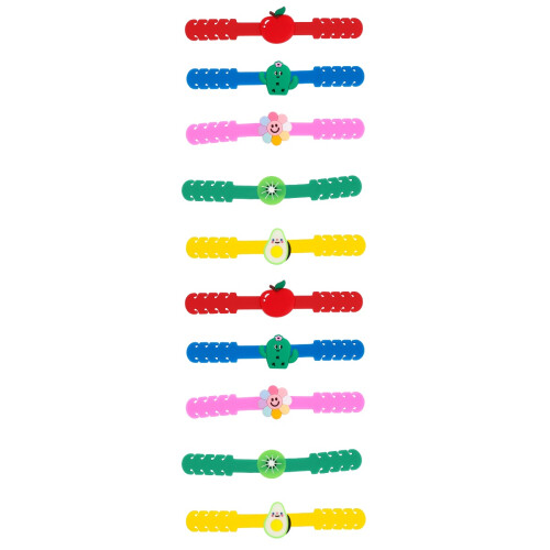 40Pièces Crochet Masque Pour Enfants Simple Durable 2
