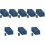 32Pcs Blue Documents Covers Stylish Paper Certificate Award Holders 9
