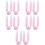 10Ensembles Ornement Oreilles Rose Conception Amusante 8