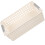 3Pcs White Plastic Storage Basket Sturdy Kitchen Bathroom Storage Bin 2