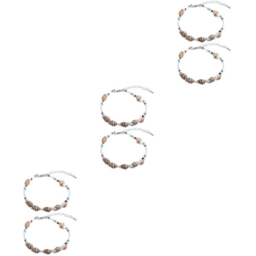 6Pièces Accessoires Pied Mode Multi Couleurs Ajustable 2