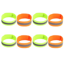 2 Pack Reflective Wrist Strap Night Run Fashion Safety Bracelets