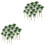 2 Sets Home Decor Artificial Coconuts Diorama Accessories Faux Trees 2