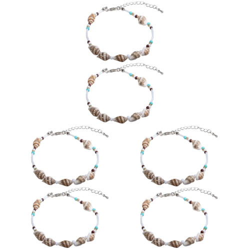 6Pièces Accessoires Pied Mode Multi Couleurs Ajustable 1