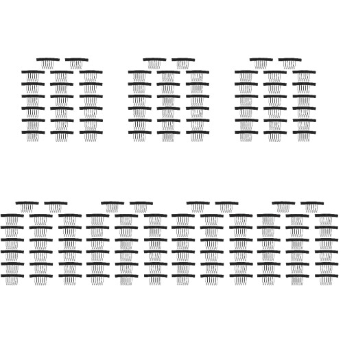 140Pièces Accessoires Perruque Clips Plastique Usage Domestique 1
