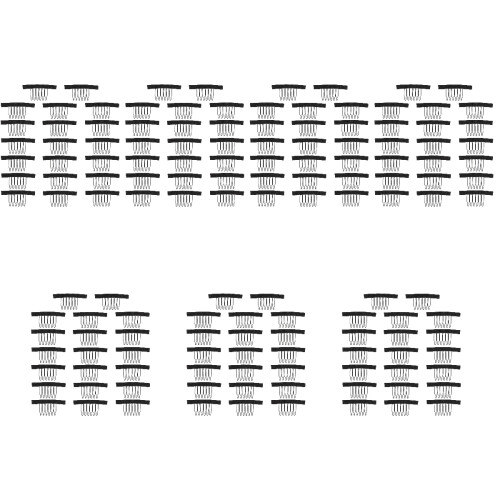140Pièces Accessoires Perruque Clips Plastique Usage Domestique 2