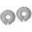 2Pcs Face Down Spa Pillow Grey Stable Soft Cushion for Salon Use 4
