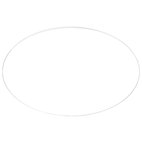 3Pcs Clear Acrylic Round Discs Transparent Sheets for DIY Crafts