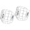 2Pcs Durable Silver Mask Multi-Sport Baseball Safety Gear 6