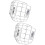 2Pcs Durable Silver Mask Multi-Sport Baseball Safety Gear 9