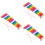 3Pièces Instrument De Percussion Enfants Xylophone Sécurisé 6