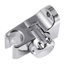 3Pcs Adjustable Silver Shower Head Holder Suction Mount for Bathroom