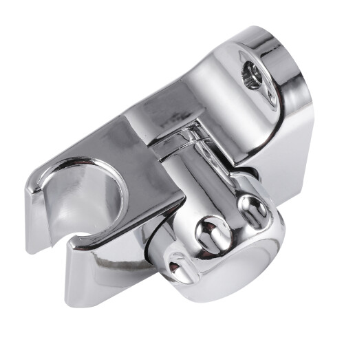 3Pcs Adjustable Silver Shower Head Holder Suction Mount for Bathroom
