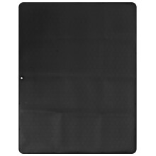 2Pcs Waterproof Under Sink Mats Black Rubber Kitchen Cabinet Liners