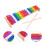 3Pièces Instrument De Percussion Enfants Xylophone Sécurisé 10