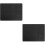 2Pcs Waterproof Under Sink Mats Black Rubber Kitchen Cabinet Liners 7