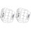 2Pcs Durable Silver Mask Multi-Sport Baseball Safety Gear 4