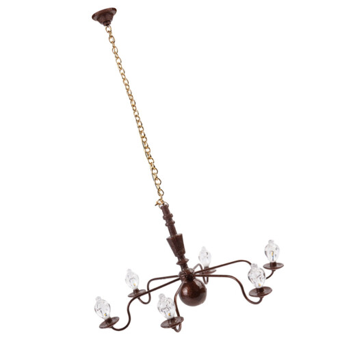 4pcs Model Chandelier Lamp Post Abs Branches 2