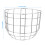 2Pcs Durable Silver Mask Multi-Sport Baseball Safety Gear 10