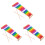 3Pièces Instrument De Percussion Enfants Xylophone Sécurisé 2