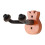 3Pcs Erhu Ukulele Guitar Wall Mount Rack Light Brown Durable Storage 1