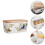 2 Pcs Ceramic Butter Box Container For Fridge Rustic Dish With Lid 9