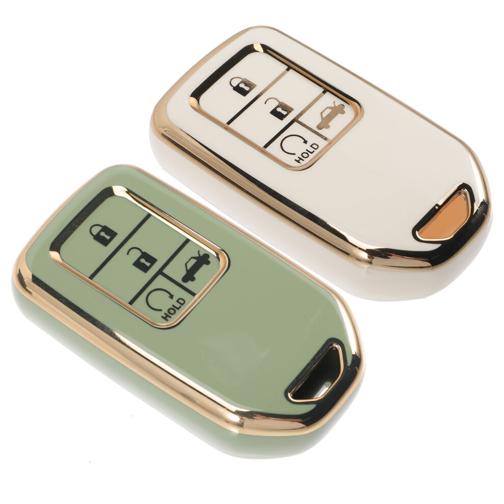 6Pcs Flexible Tpu Key Fob Cases Clear Button Car Key Cover Assorted 3623915572720