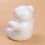 2pcs White Polystyrene Bear Shape For Crafts Diy Valentines Day Gift 5
